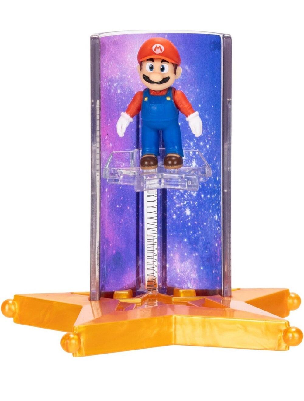 Super Mario Galaxy Movie Mario 1.5" Star Launcher Mini Figure New 2026